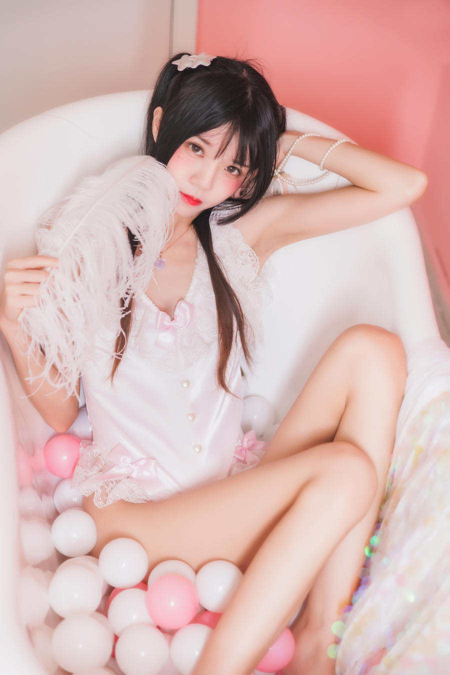 第二频道 桜桃喵 冬眠系列 粉色浴缸  16.jpg