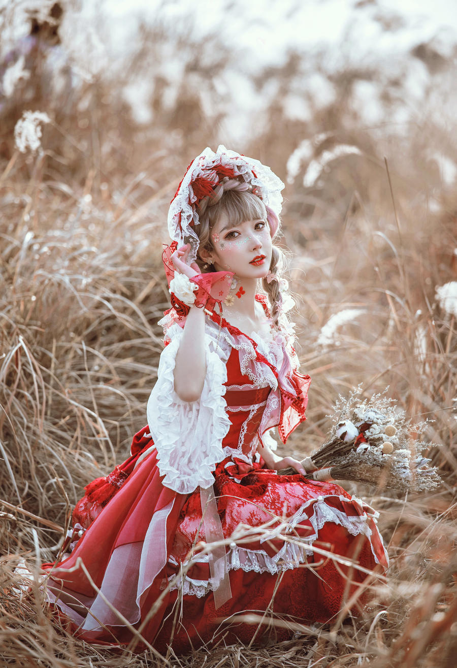 阿包也是兔娘-lolita红裙 03.jpg