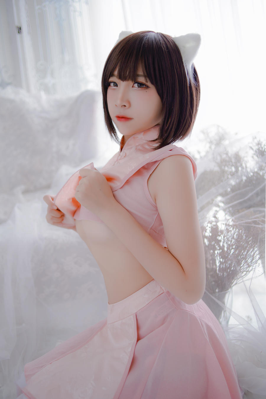 二佐Nisa-粉旗袍 06.jpg